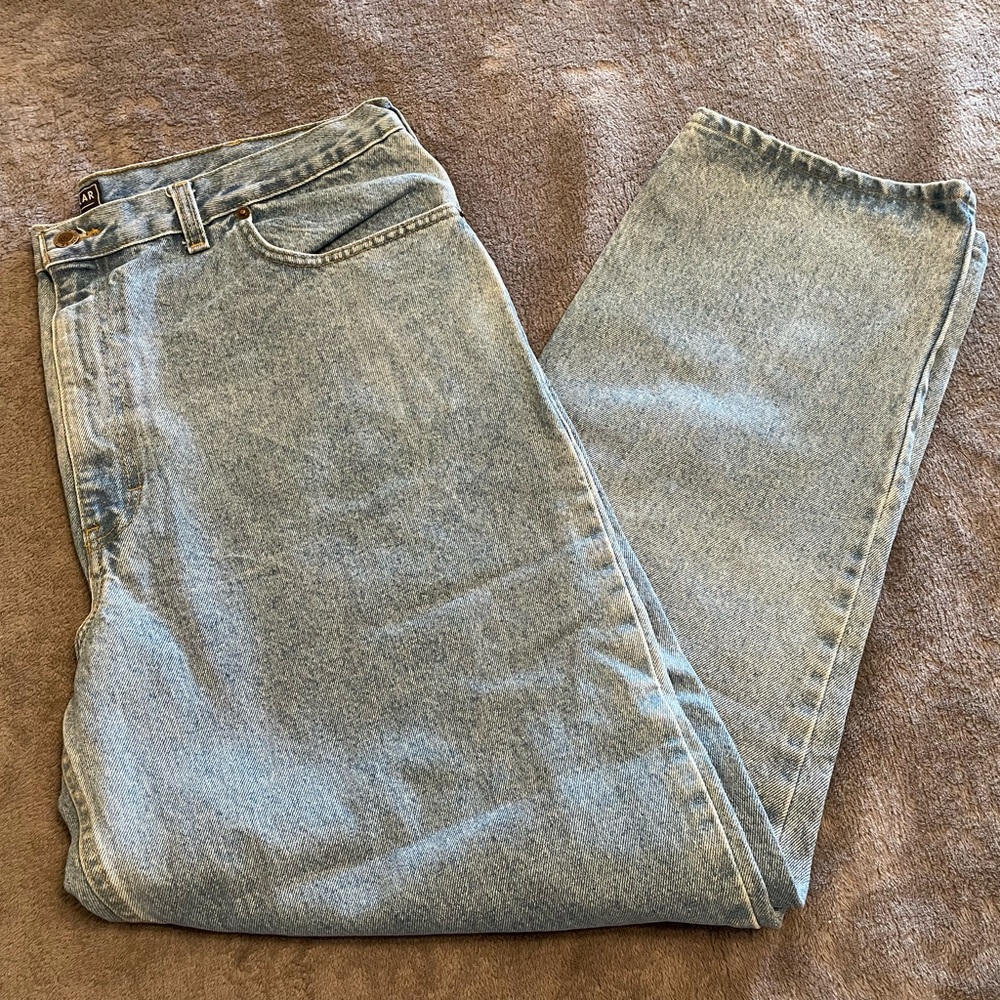 Vintage Mens Route 66 Blue Jeans Pants